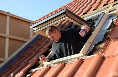 Pose de fenêtres de toit Velux à Unzent